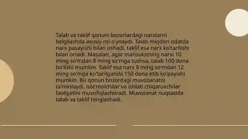 Talab va Taklif 4