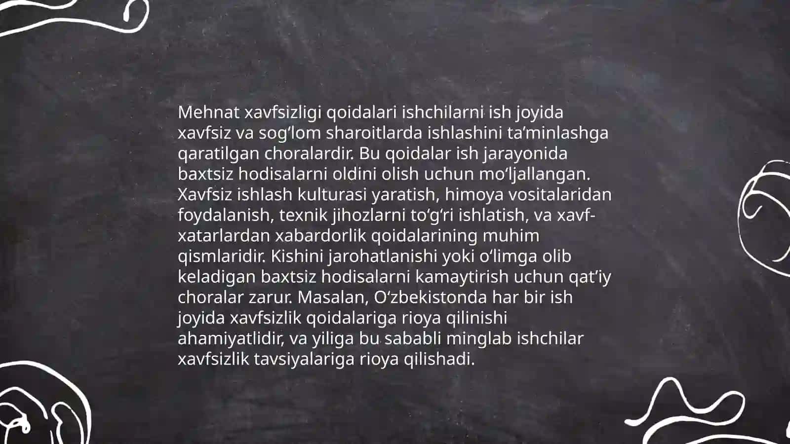 Mehnatni tashkil etish 4