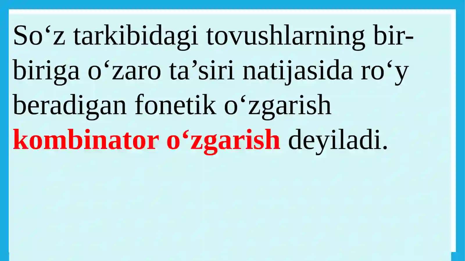 Nutq tovushlarining fonetik o‘zgarishlari 4