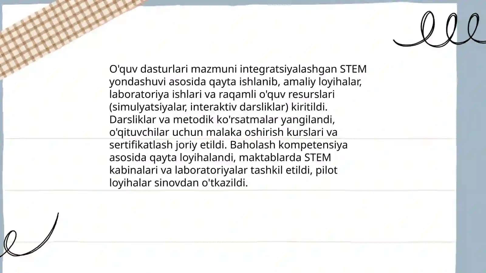 STEM ta'limi siyosati va milliy strategiyalar 4