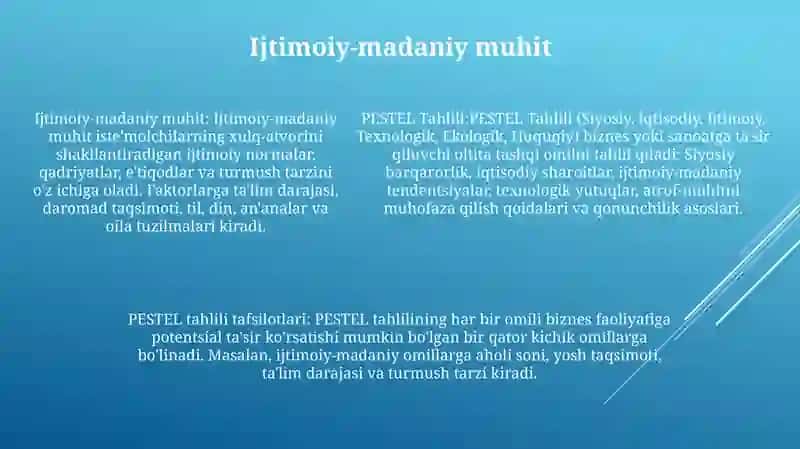 Pestel Tahlili 4