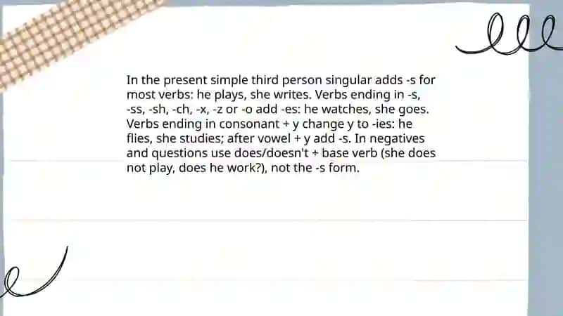 Present Simple 4