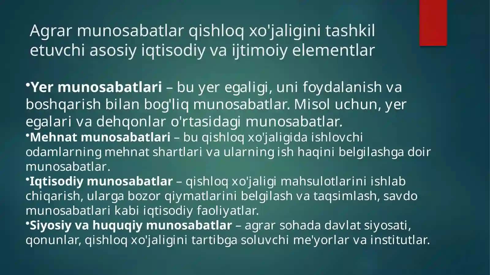 Agrar munosabatlar 4