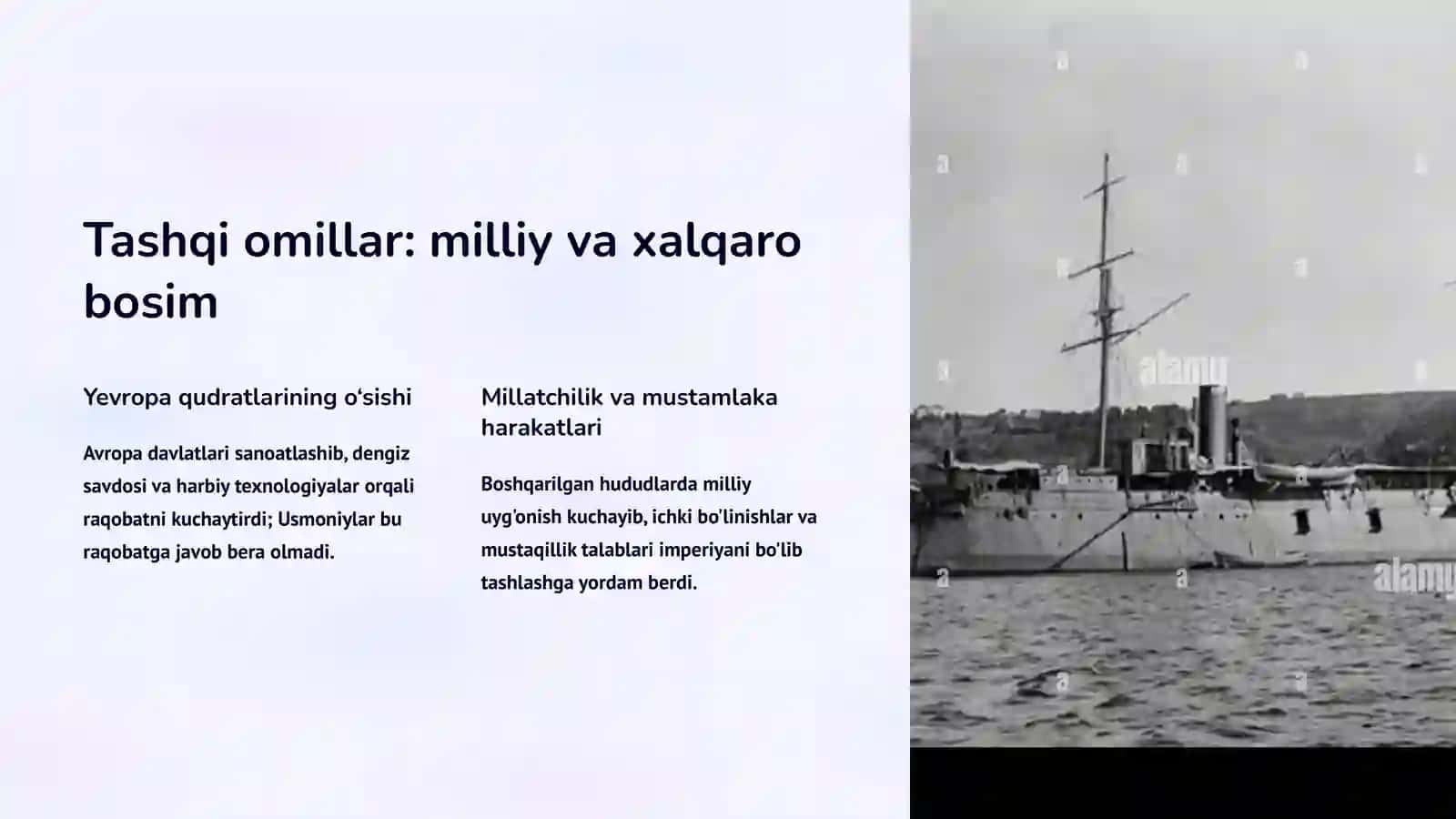 Usmoniylar imperiyasining tanazulga yuz tutishi: sabablar va oqibatlar 4