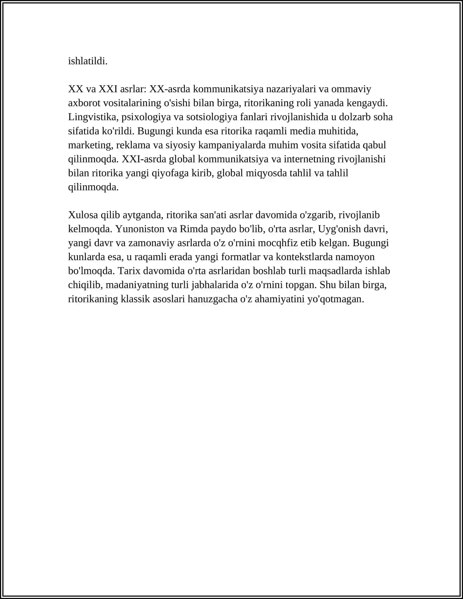 RITORIKA VA USLUBIYAT 4