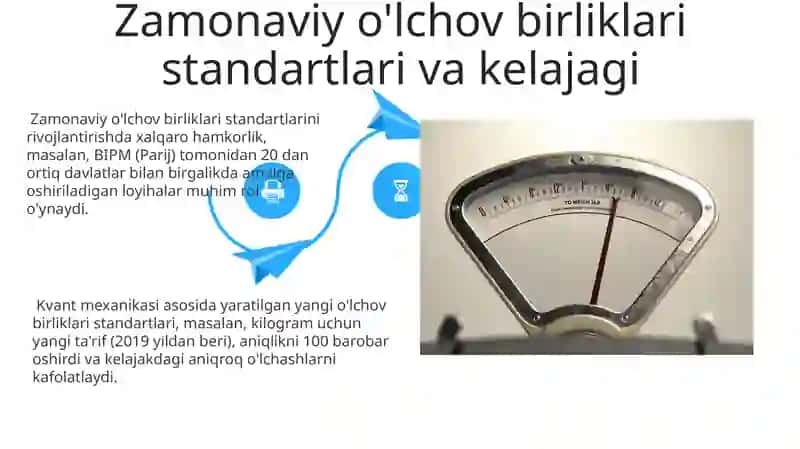 Oʻlchash birliklari etalonlarini yaratilish tarixi 4
