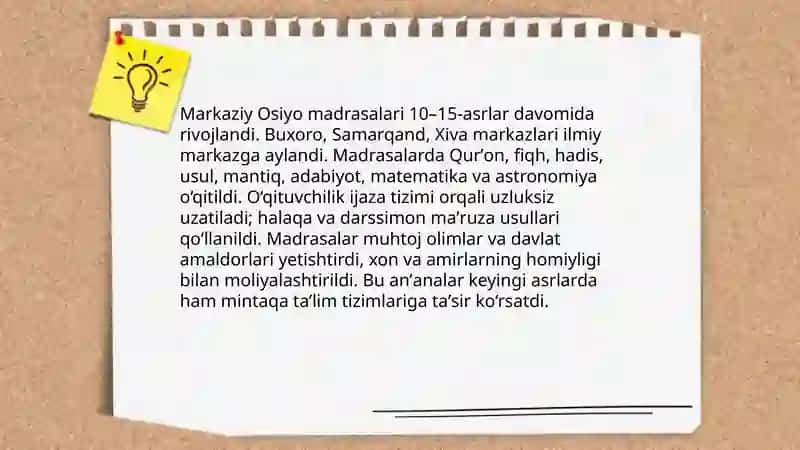 Oʻqituvchilik kasbining paydo boʻlishi va rivojlanishi 4