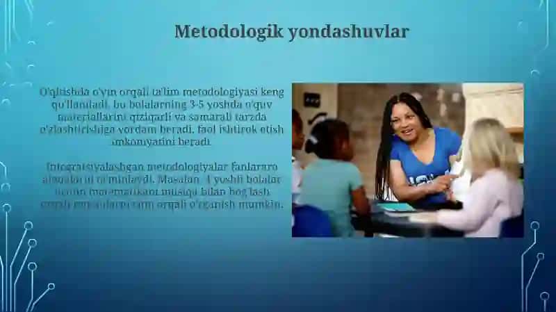 Maktabgacha ta'lim bo'yicha zamonaviy dasturlar va darsliklar 4