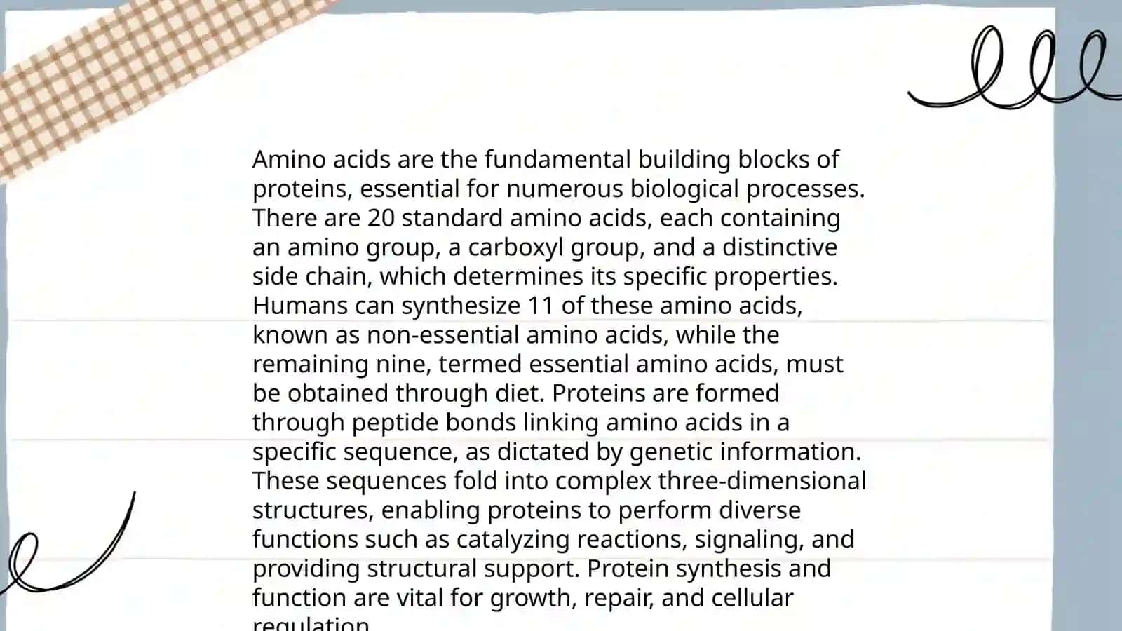 Proteins 4