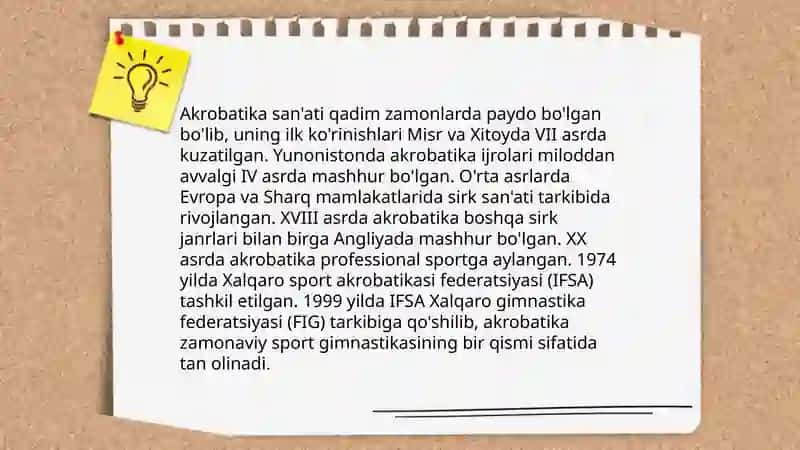 Gimnastika va Akrobatika Mashqlari 4
