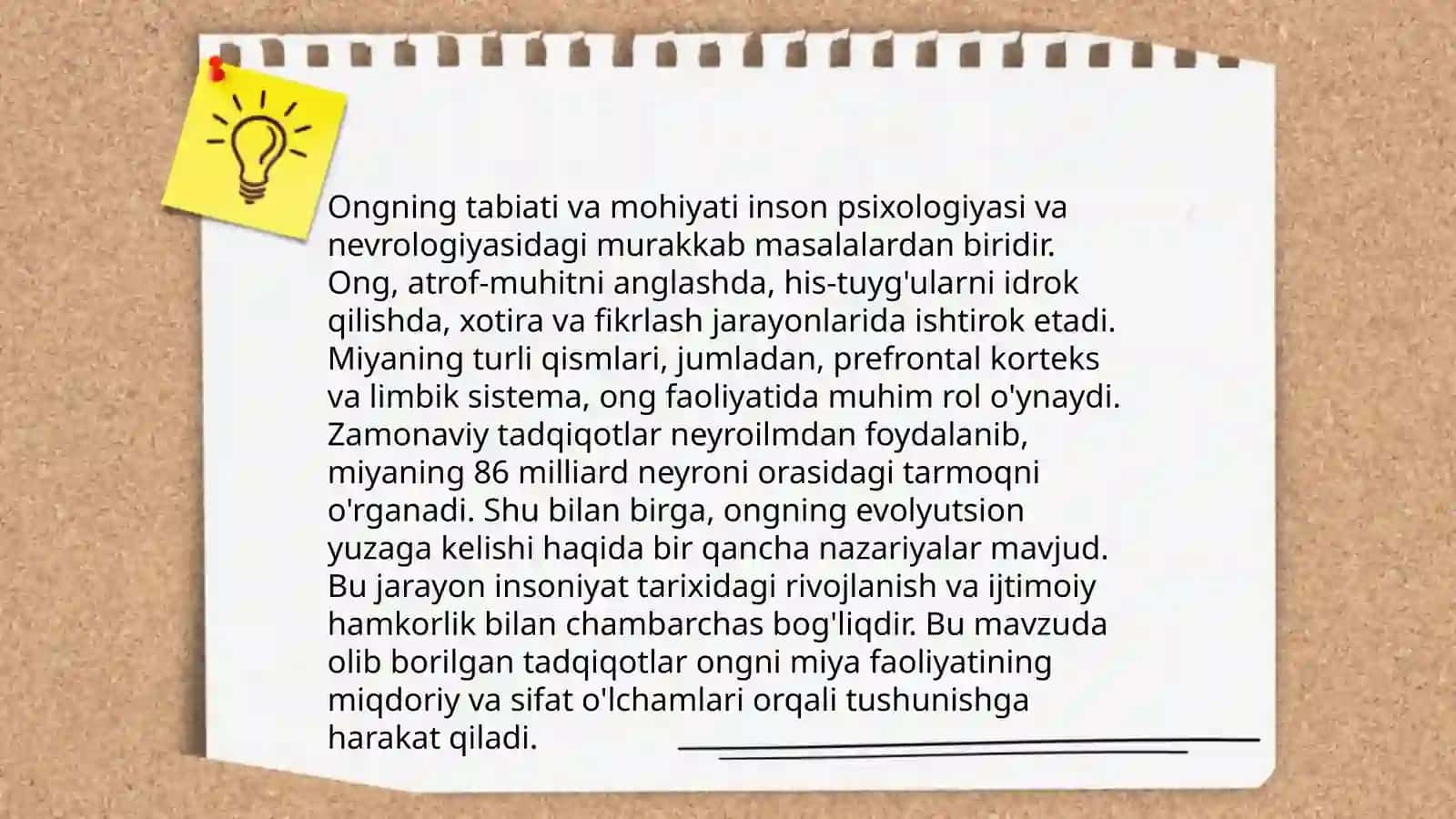 Ong tushunchasi va falsafa 4