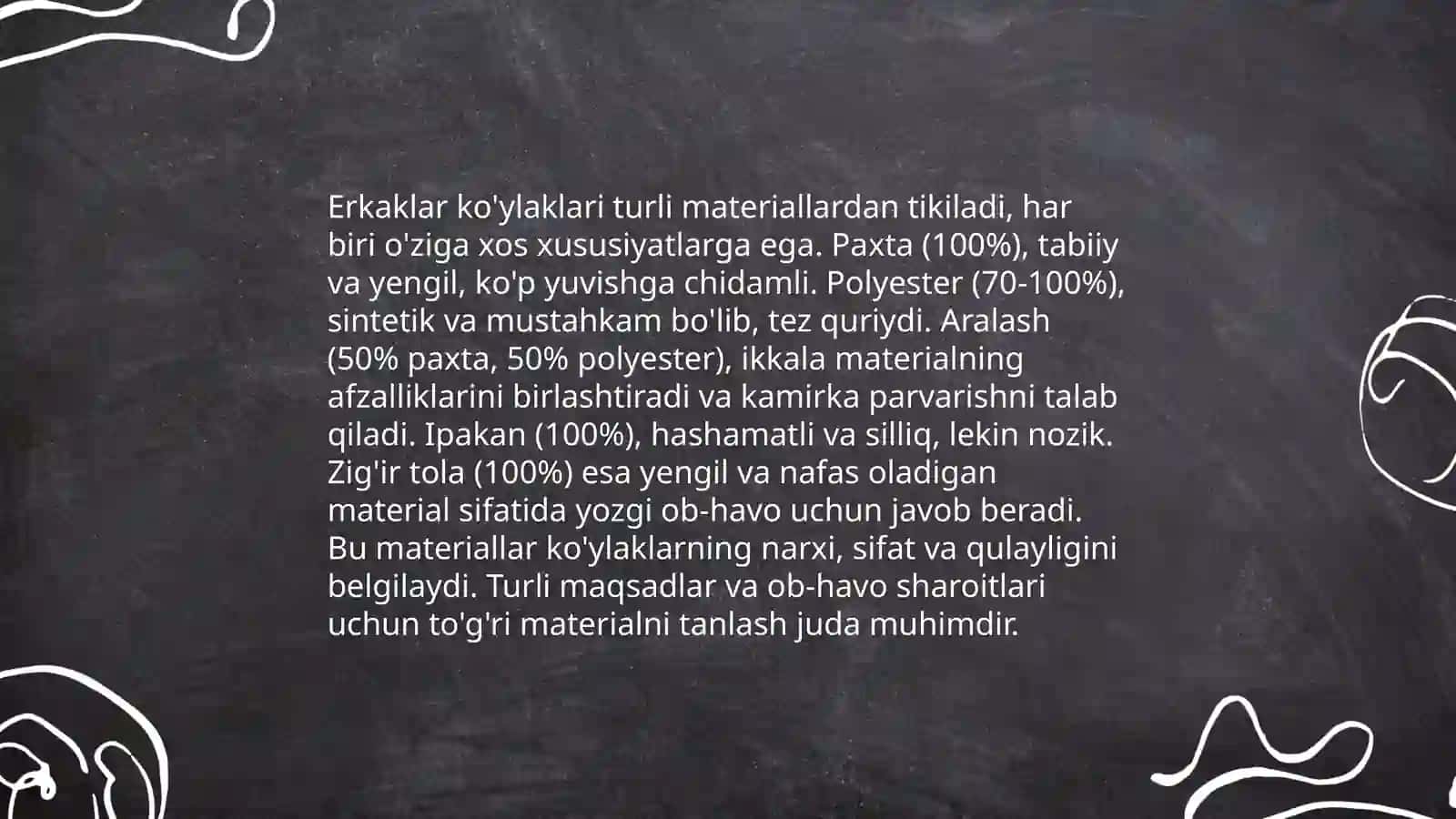 Erkaklar ko'ylagi namunasi 4