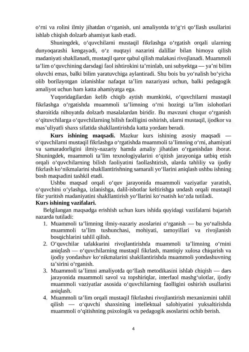 Adabiyot o'qitish metodikasi 4