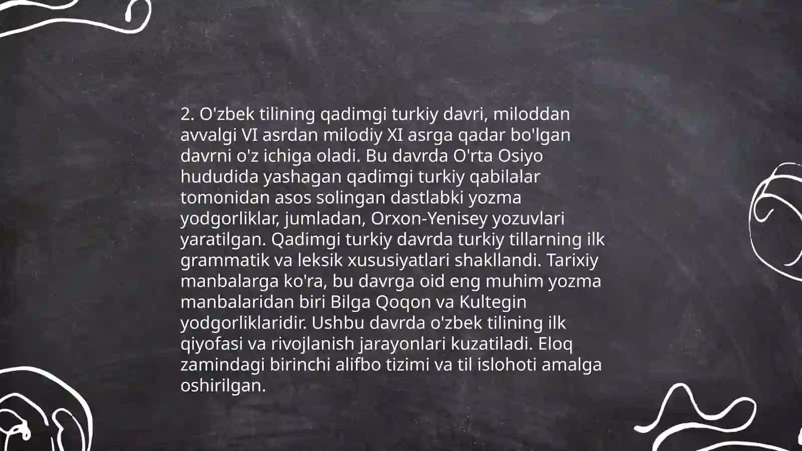 O'zbek tili kelib chiqishi 4