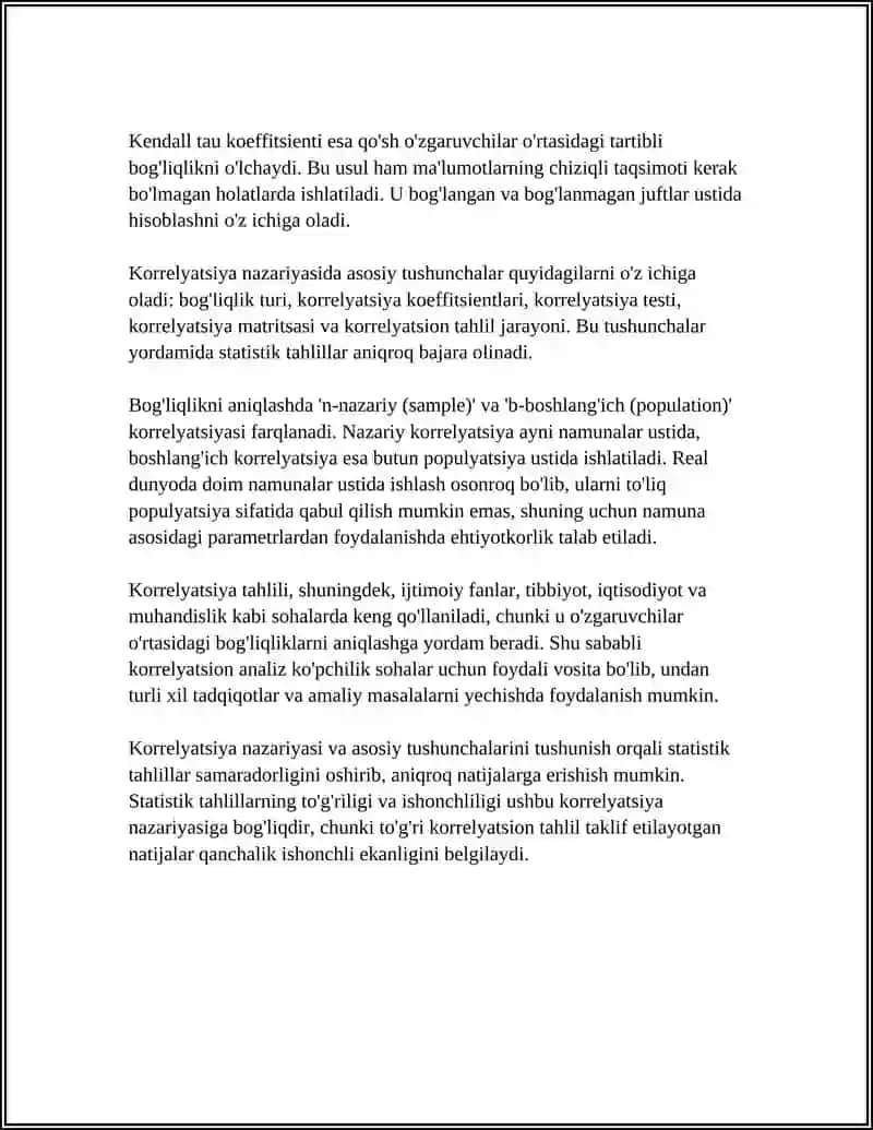 KORRELYATSION VA REGRESSION TAHLIL USULLARI 4