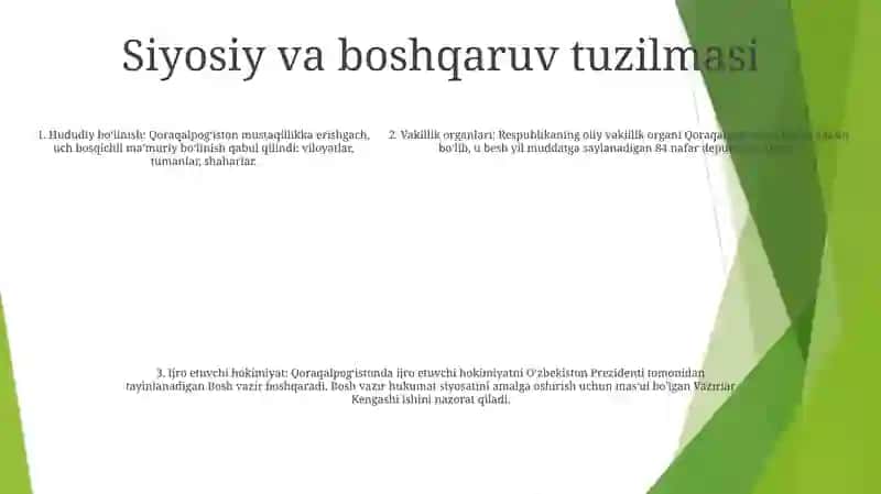 Qoraqolpogiston Respublikasi Tarixi 4