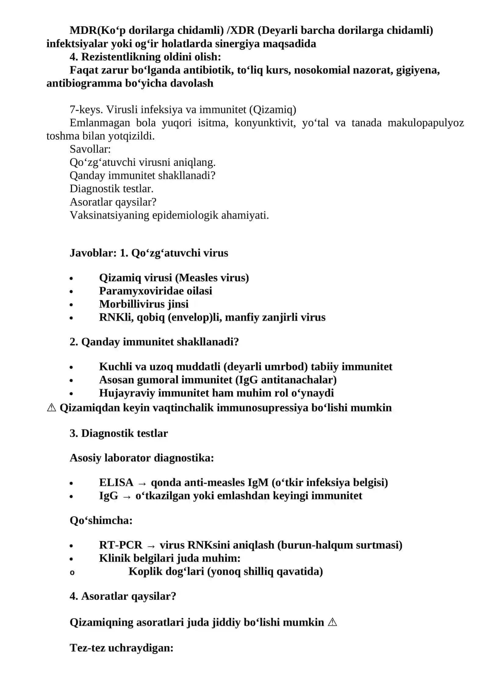 MIKROBIOLOGIYA FANIDAN VAZIYATLI MASALALAR 4