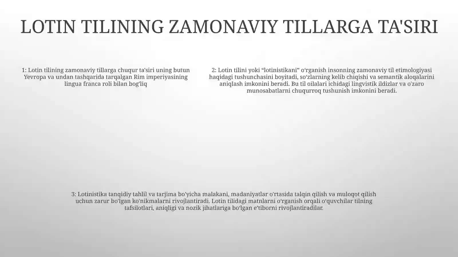 Lotinologiya tilshunoslik 4