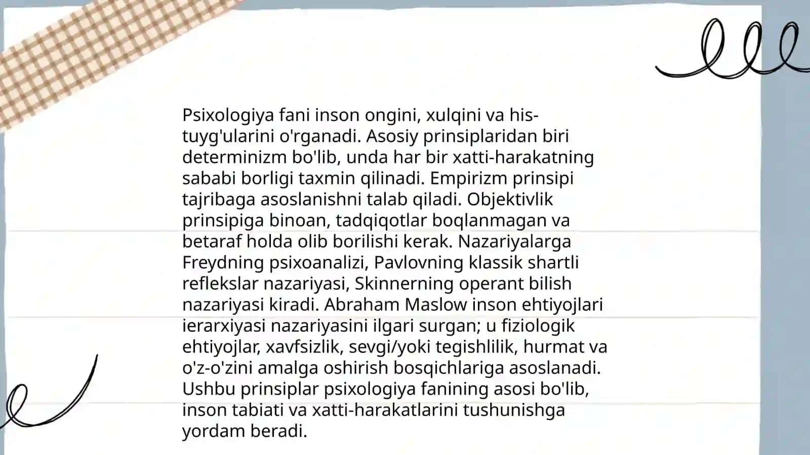 Psixolog kasbining shakllanishi 4