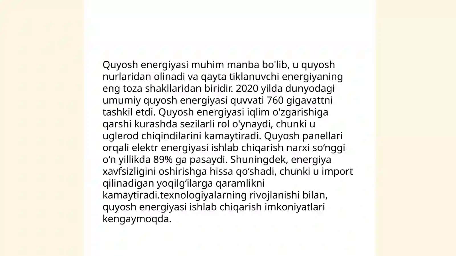 Alternativ energiyaning zaruryati 4
