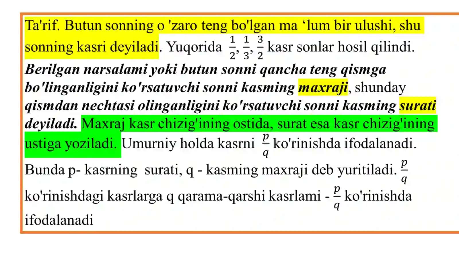 Kasrtushunchasibilantanishtirishmetodikasi 4
