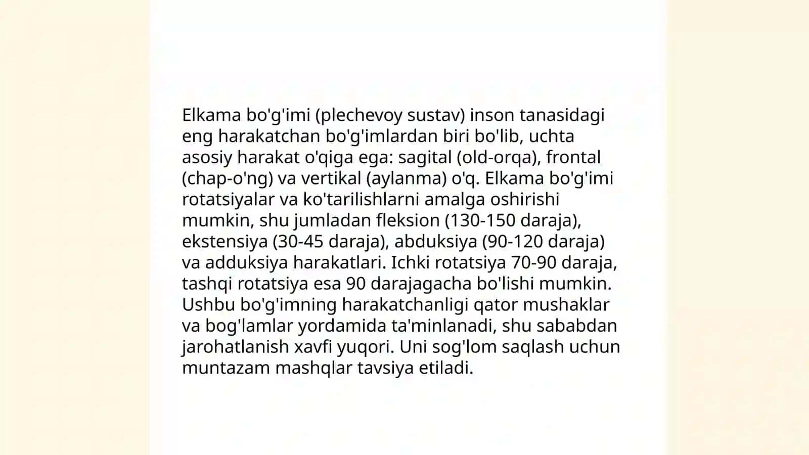 Yelka bo'g'imlarining biomexanikasi 4
