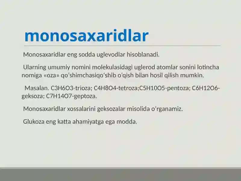 Uglevodlar 4
