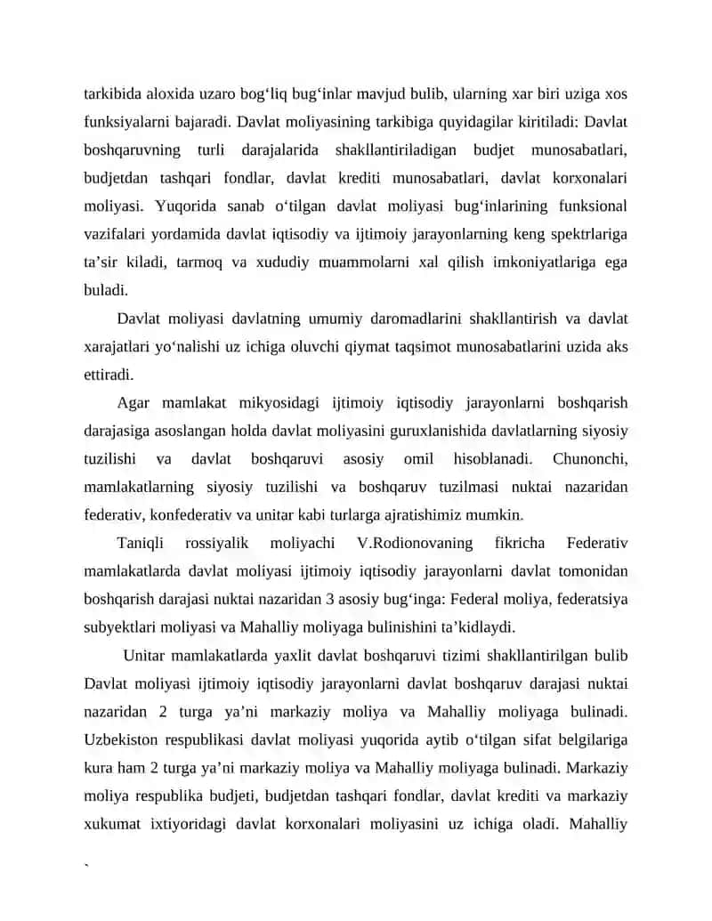 Davlat moliyasi 4