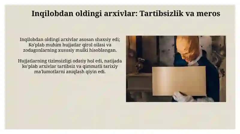 Fransuz Milliy Arxivlarining Tashkil Etilishi 4