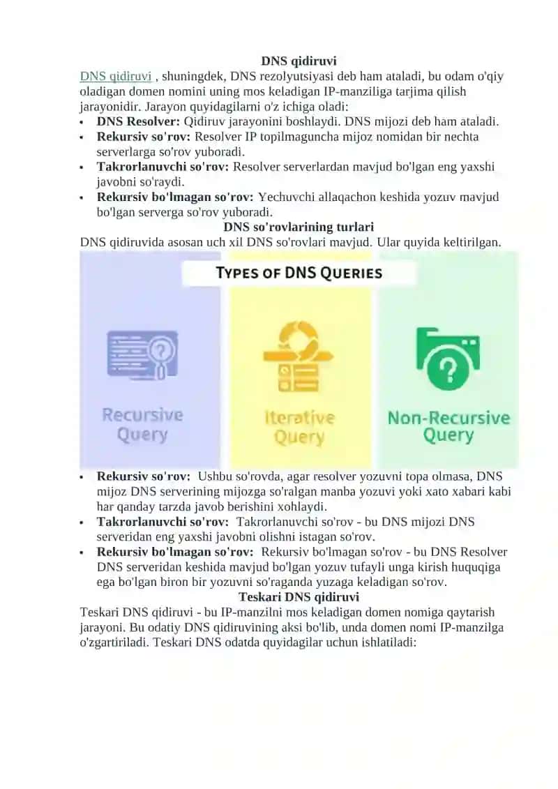 Windows operatsion tizimida tarmoq xizmatlarini o’rnatish va sozlash 4