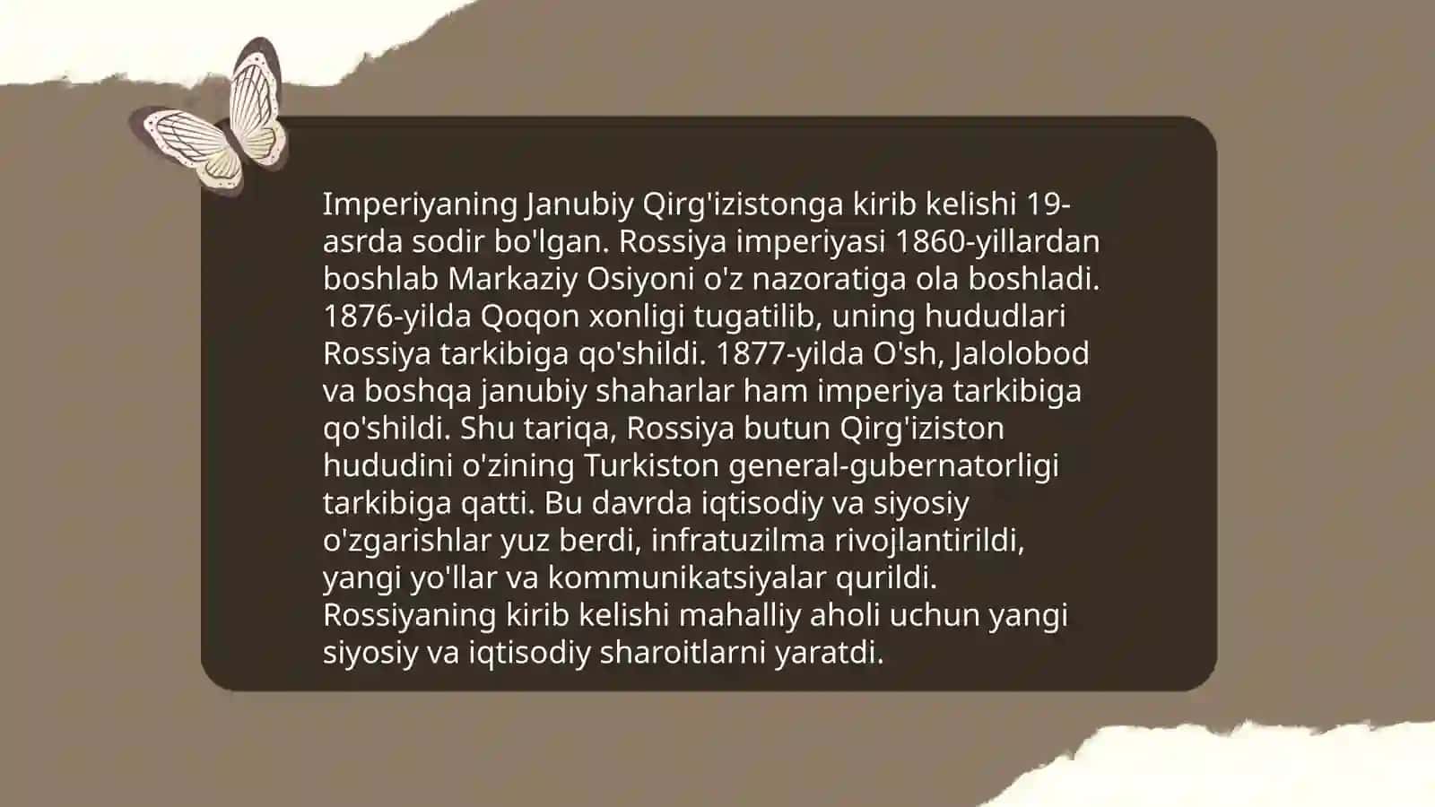 Rossiya imperiyasining O'rta Osiyoga harbiy yurishlari 4