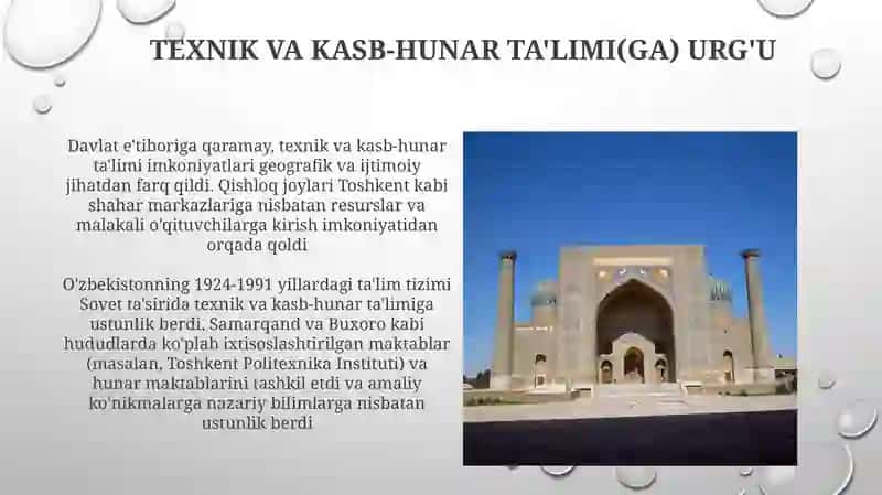 Pedagogika va ta'lim tuzilmalari 1924-1991 4