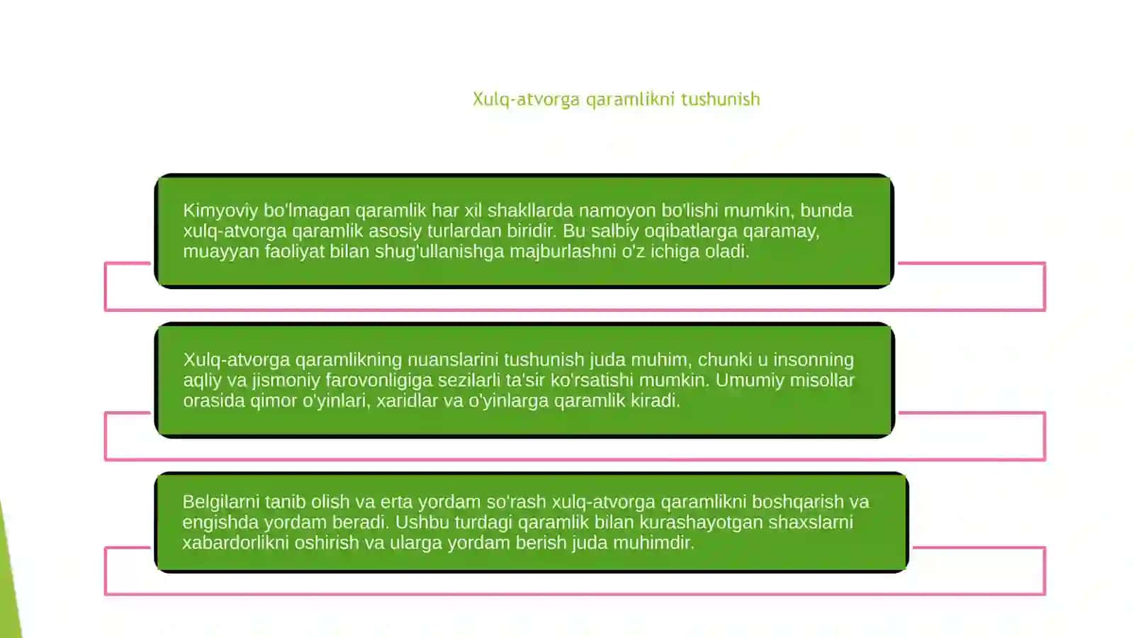Nokimyoviy qaramlik turlari 4