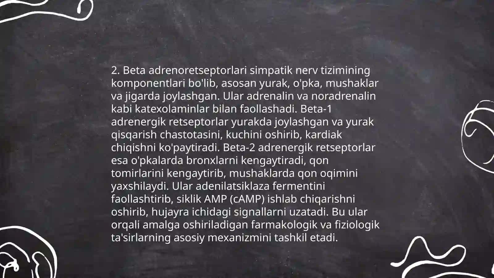 Betta adrenoretseptorlar 4