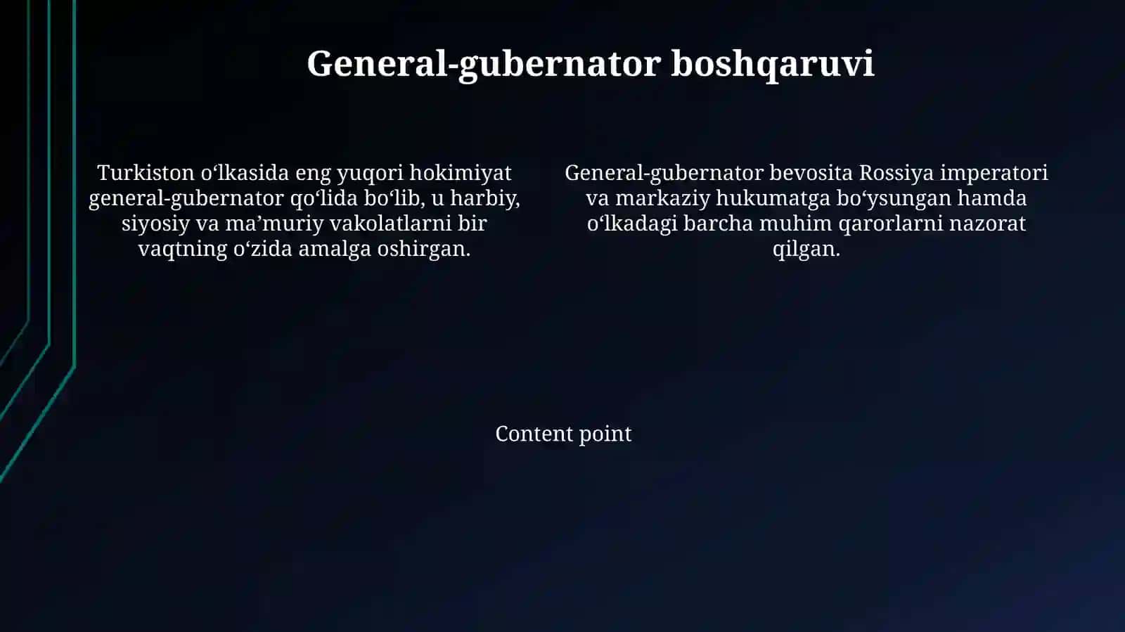 Turkiston oʻlkasida siyosiy-maʼmuriyboshqaruvtizimi 4