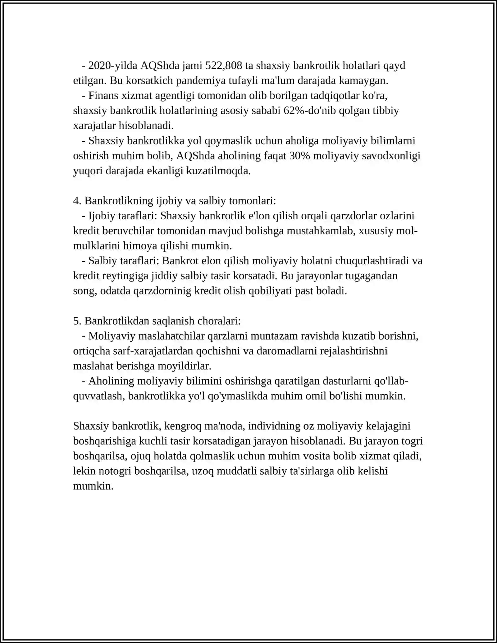 SOLIQ MAJBURIYATLARINI TUGATISH UCHUN ASOSLAR 4