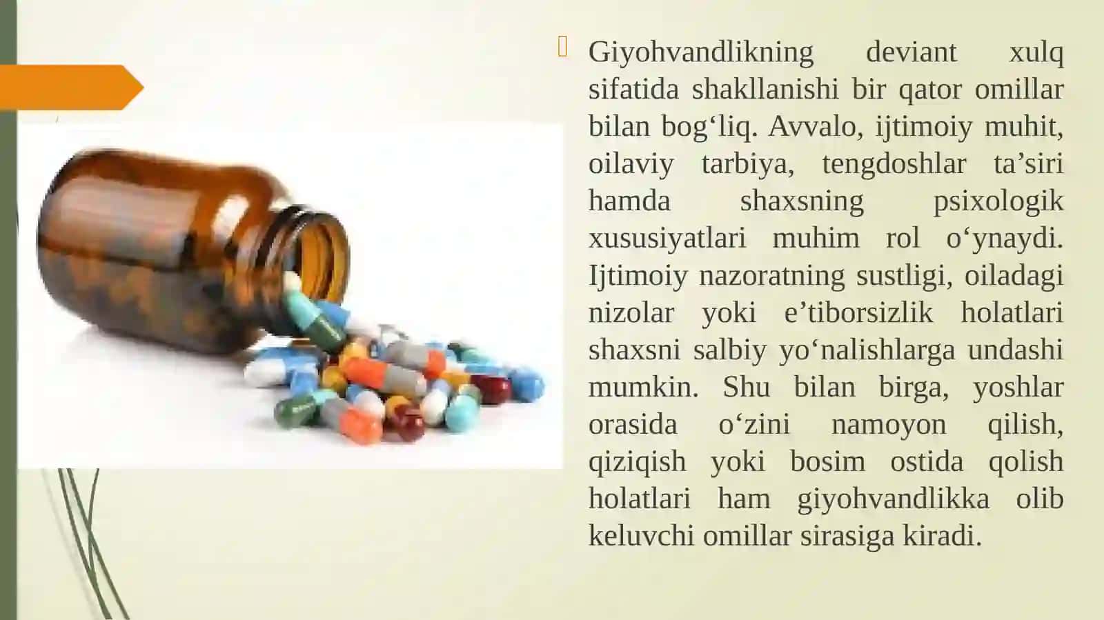Giyohvandlik deviant xulq shakli sifatida 4