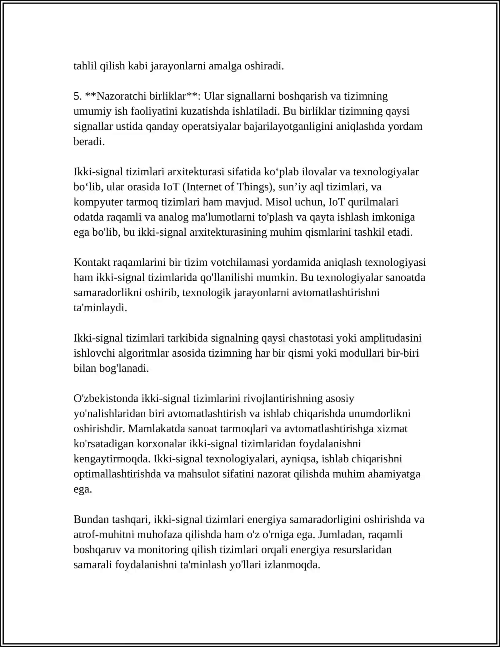 2-SIGNAL TIZIMI MARKAZLARI 4