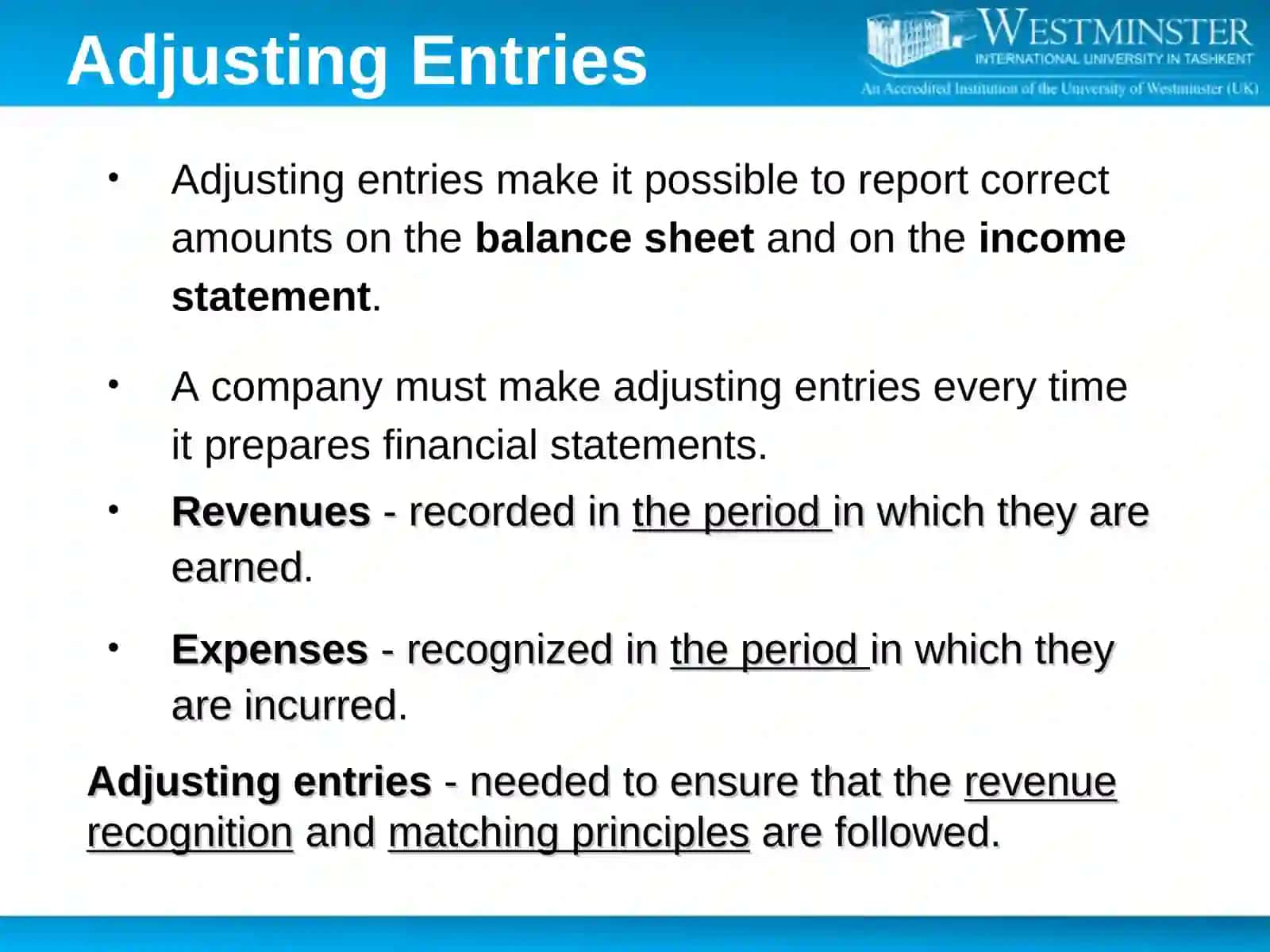 End of year adjustments II: Accruals & Prepayments 4