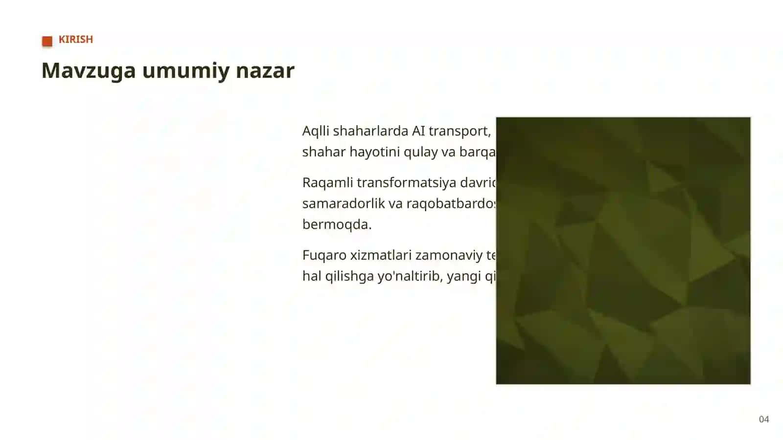 AI AQLLI SHAHARLARDA 4