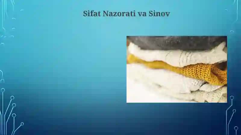 Yopqichli trikotaj mato ishlab chiqarish usullari 4