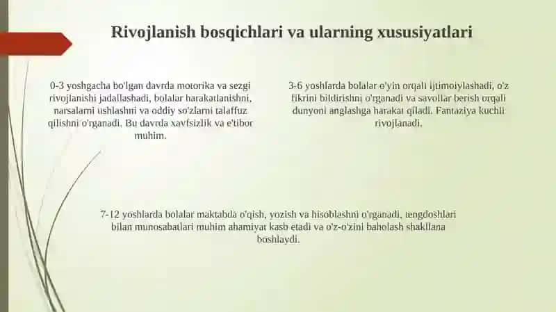 Turliyoshdagibolalarnitarbiyalash 4