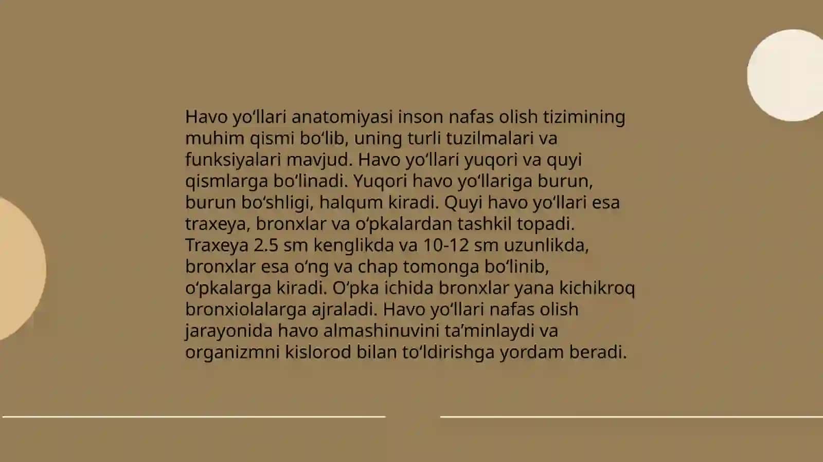 Nafas olish sistemasi 4