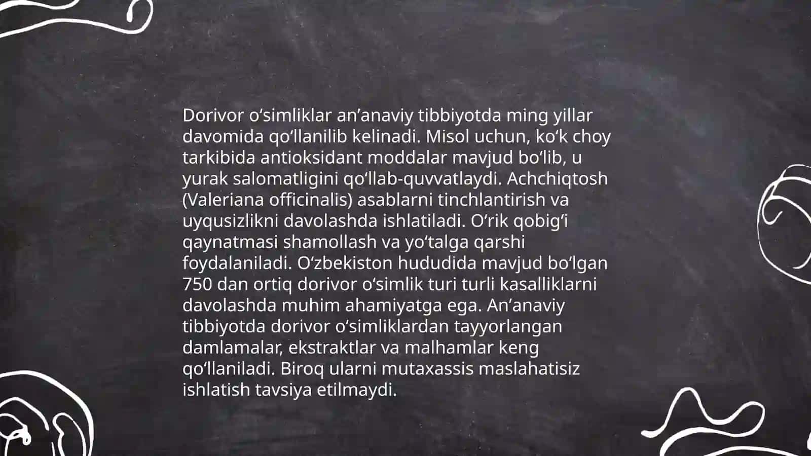 Oʻzbekiston florasi dorivor oʻsimliklari 4