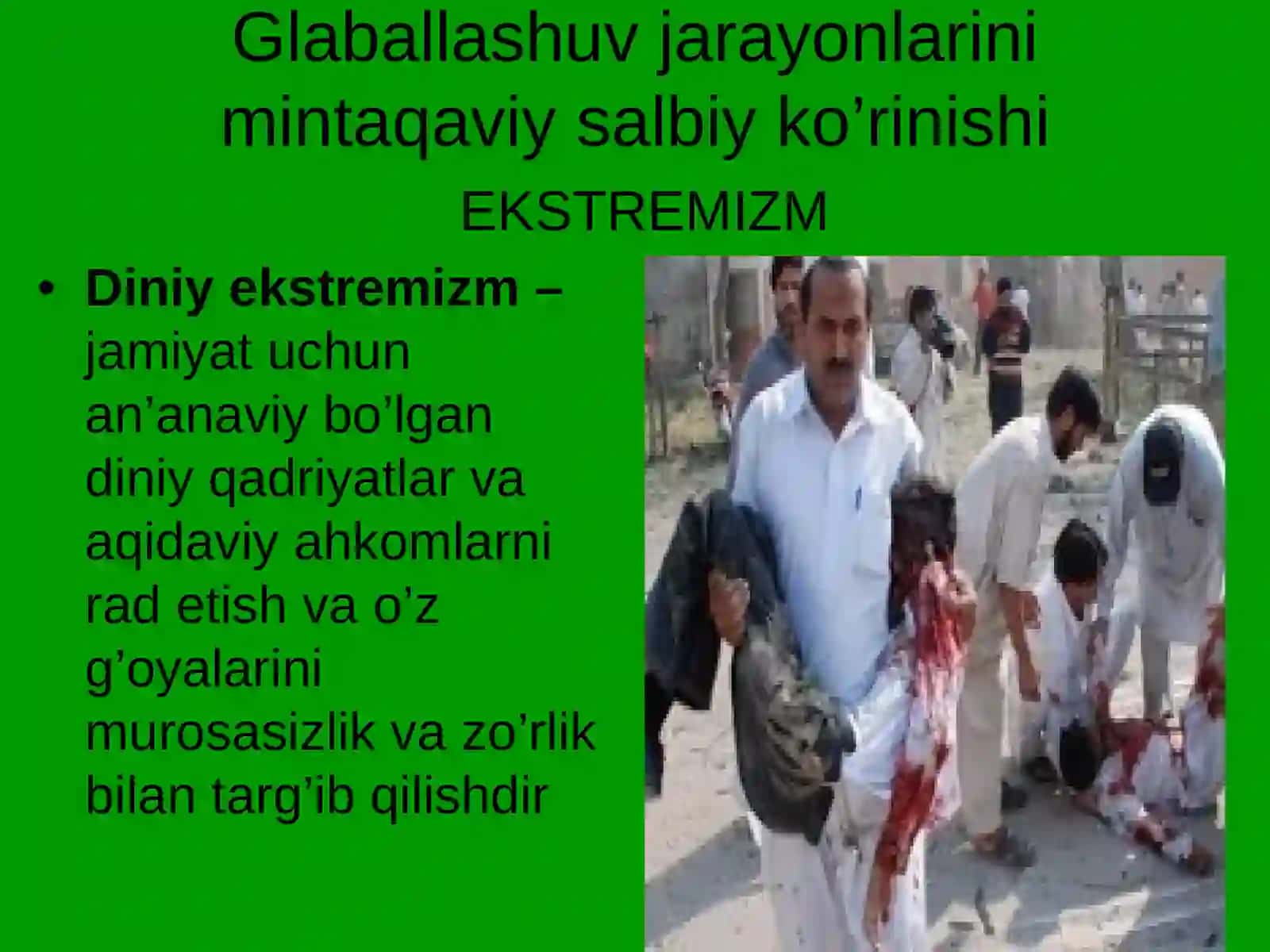 Globallashuv va jarayonlari mafkuraviy jarayonlar 4