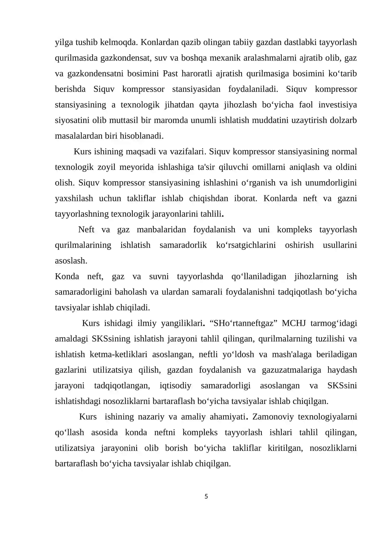 Seolit yordamida tabiiy gazni tozalash 4