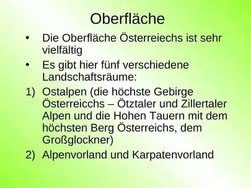 Die natur in Österreich 4