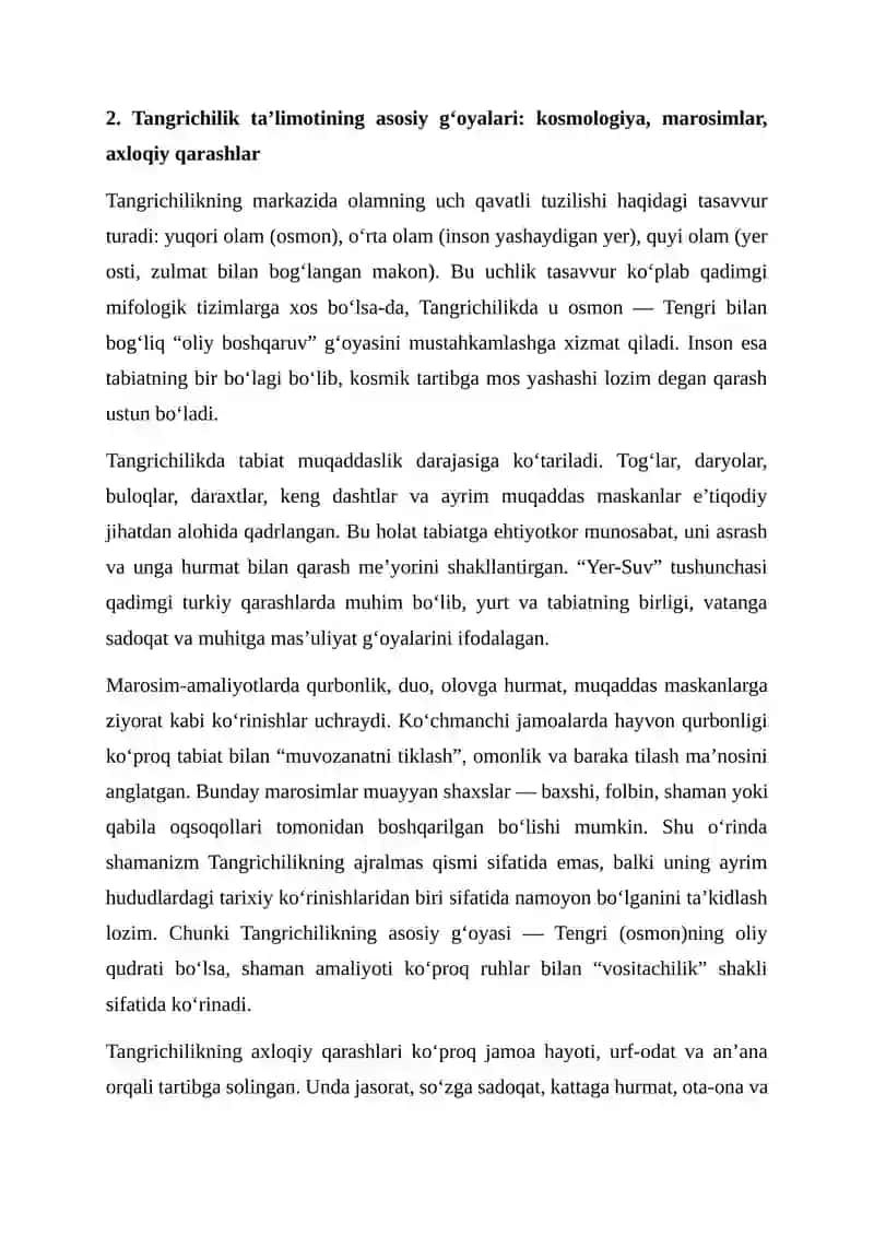 Tangrichilik va Zardushtiylik ta’limotlari 4