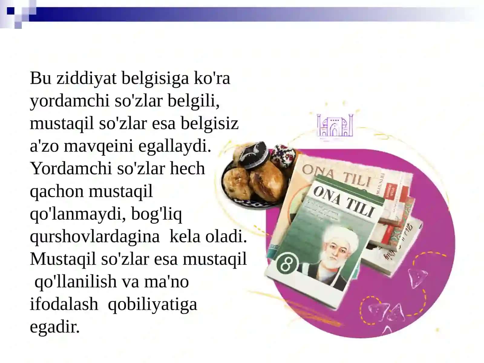 Yordamchi so’zlarvaularningturlari 4