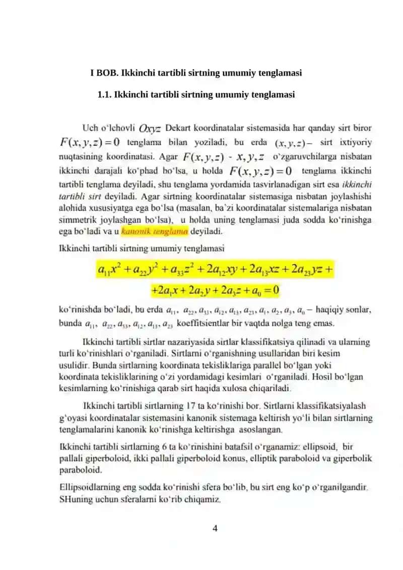 Kurs ishlari/Matematika 4